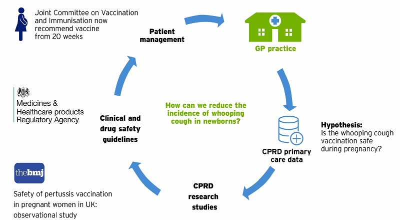 How CPRD data was used to check the safety of the whooping cough vaccine